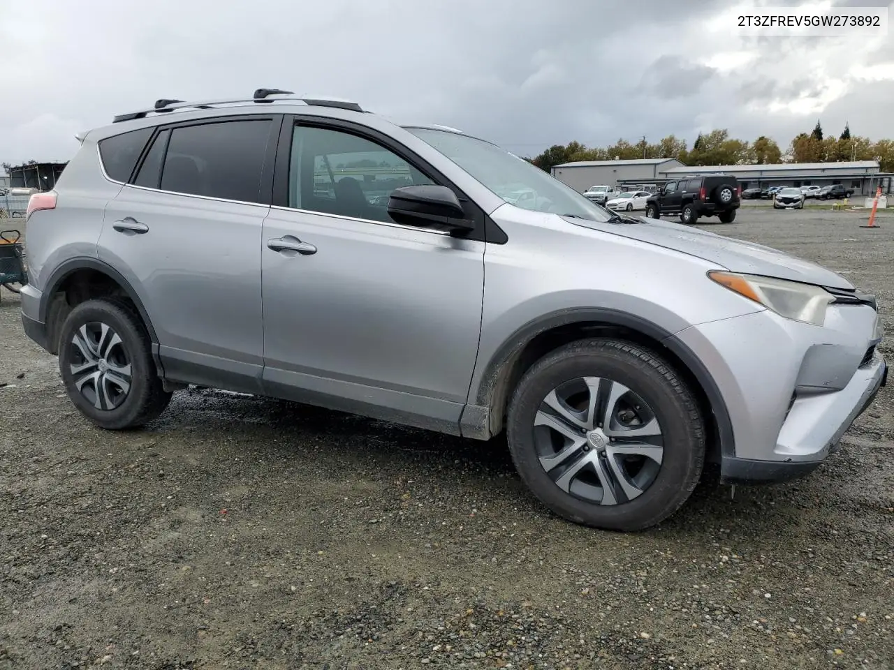2T3ZFREV5GW273892 2016 Toyota Rav4 Le