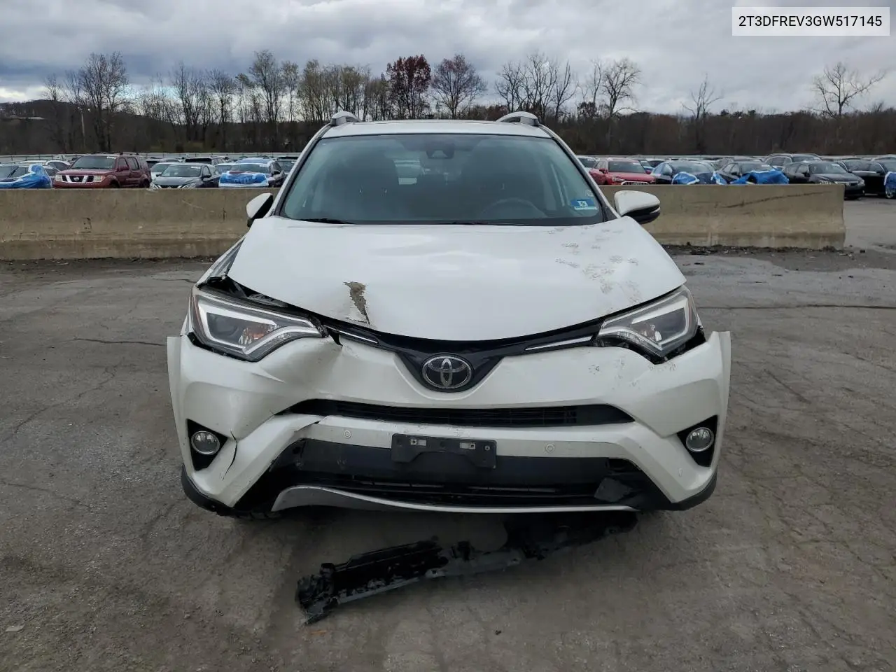 2T3DFREV3GW517145 2016 Toyota Rav4 Limited