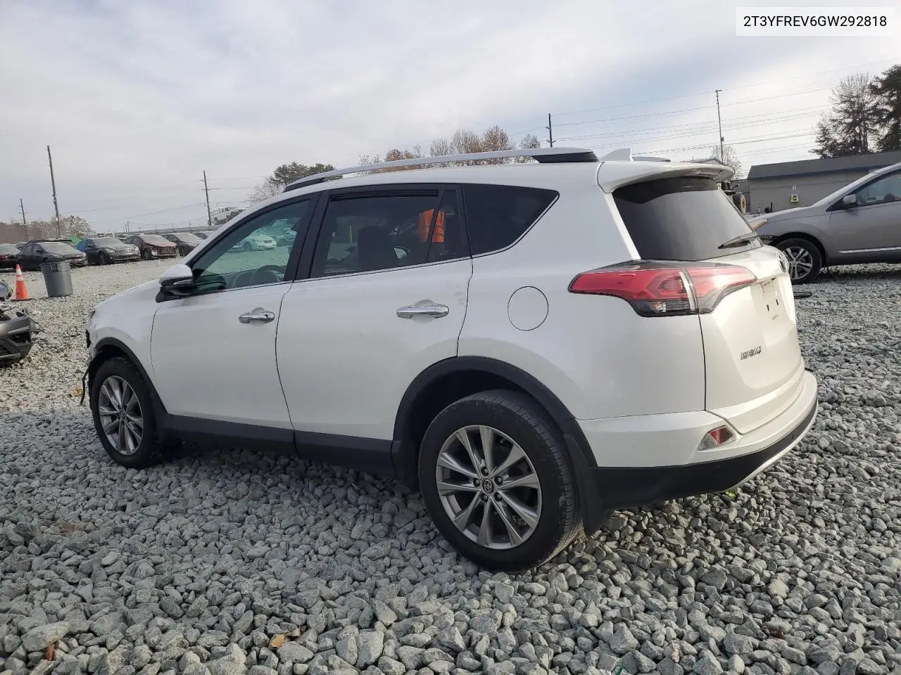 2T3YFREV6GW292818 2016 Toyota Rav4 Limited