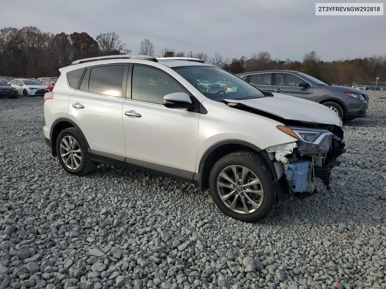 2T3YFREV6GW292818 2016 Toyota Rav4 Limited