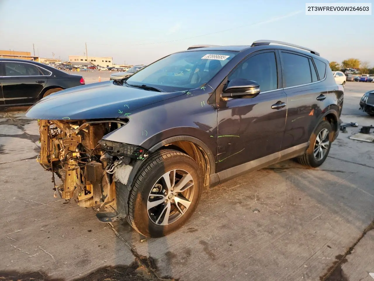 2T3WFREV0GW264603 2016 Toyota Rav4 Xle