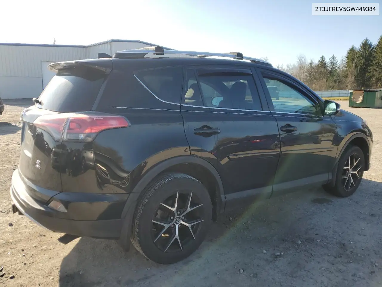 2T3JFREV5GW449384 2016 Toyota Rav4 Se