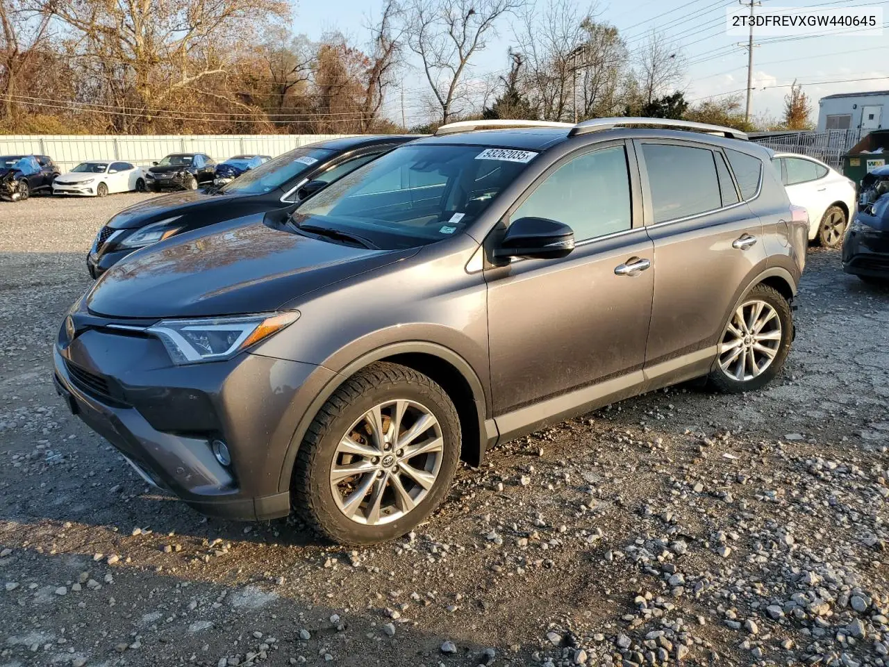 2T3DFREVXGW440645 2016 Toyota Rav4 Limited