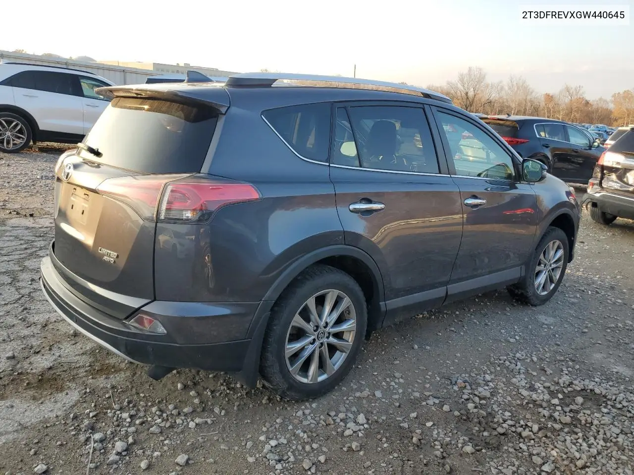 2T3DFREVXGW440645 2016 Toyota Rav4 Limited