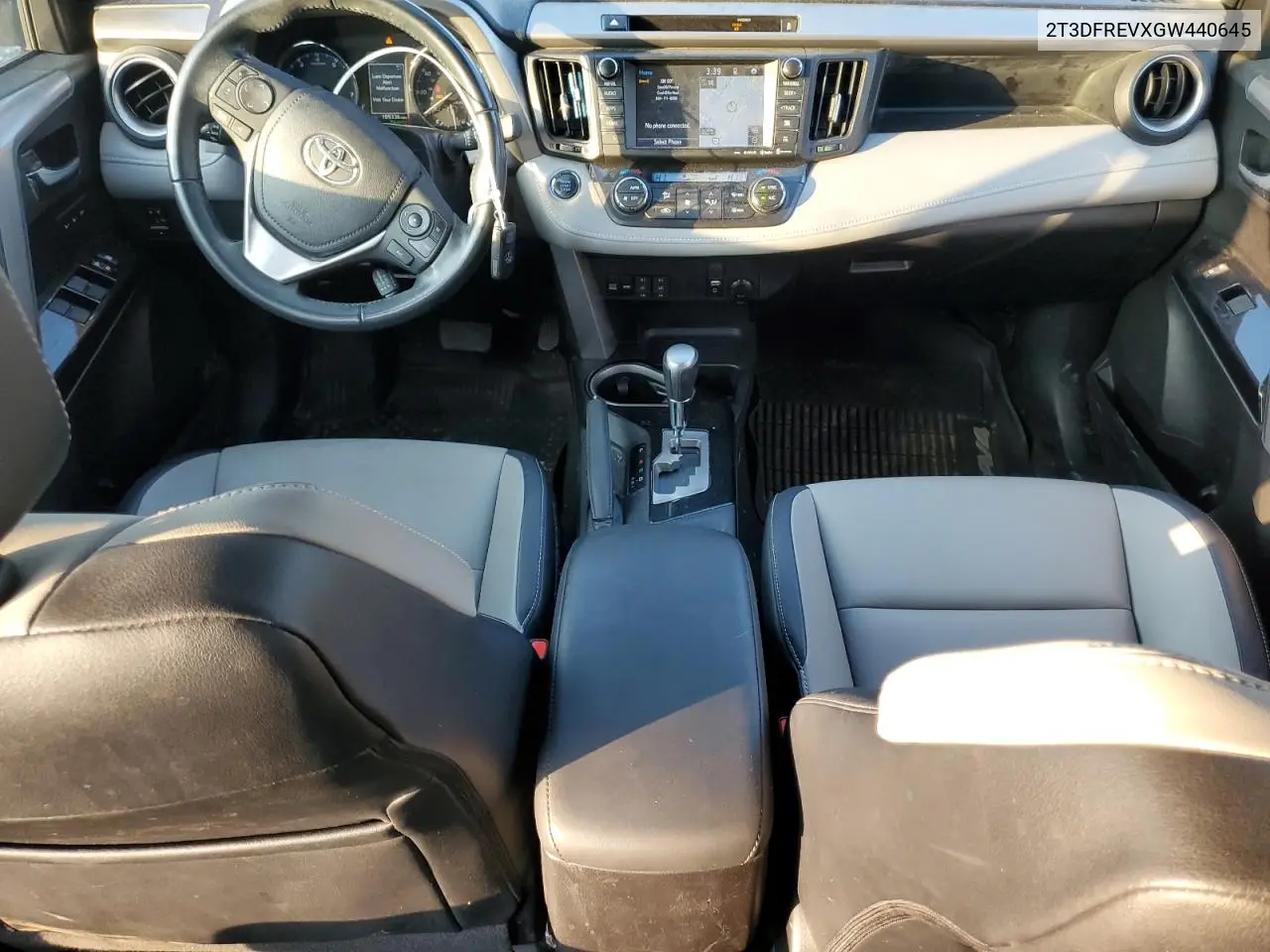 2T3DFREVXGW440645 2016 Toyota Rav4 Limited