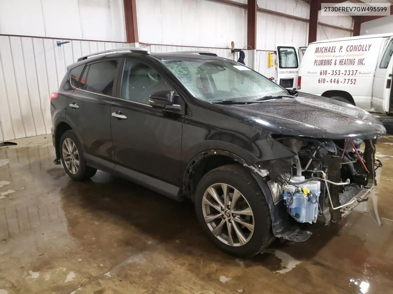 2T3DFREV7GW495599 2016 Toyota Rav4 Limited