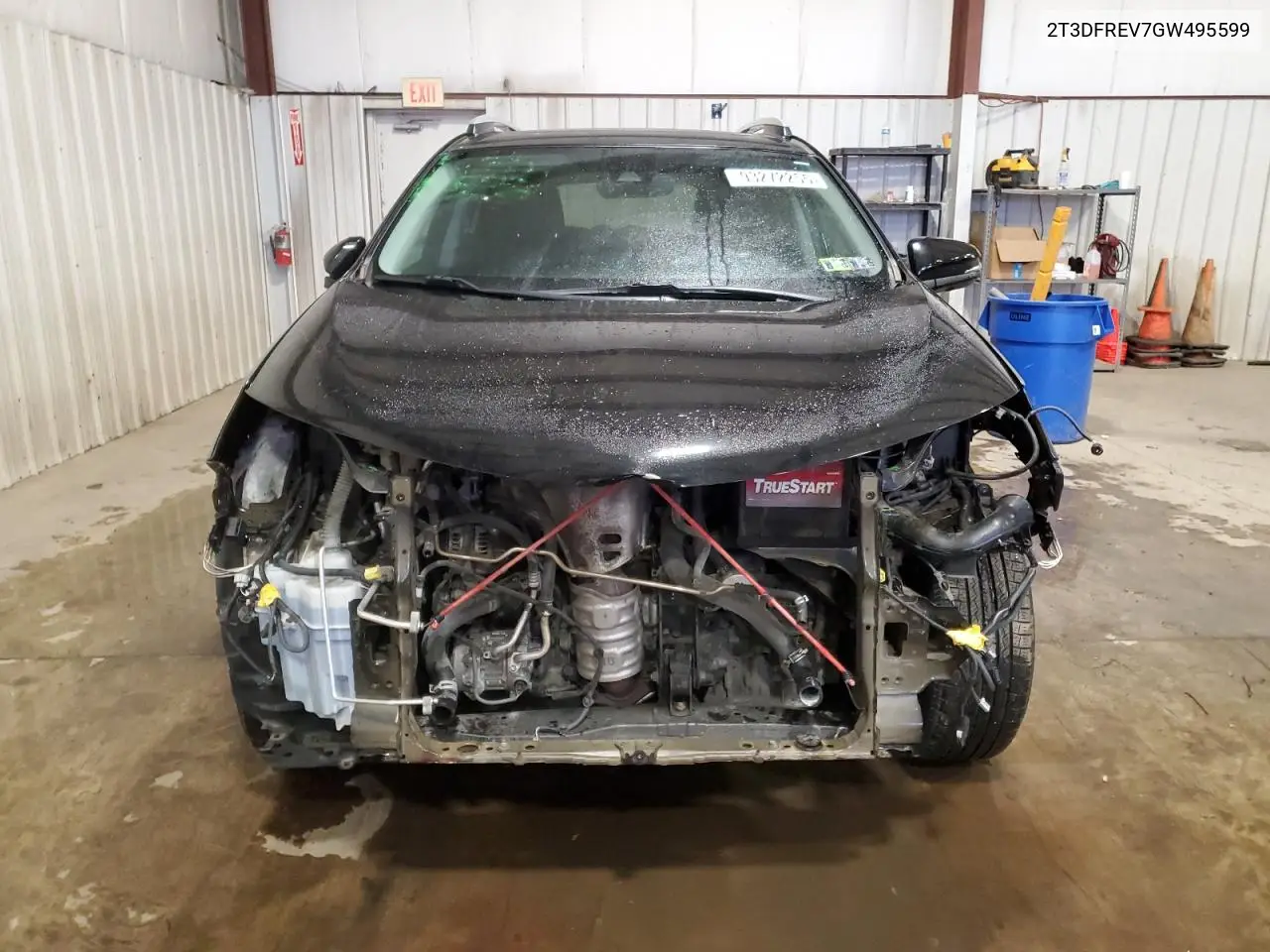 2T3DFREV7GW495599 2016 Toyota Rav4 Limited