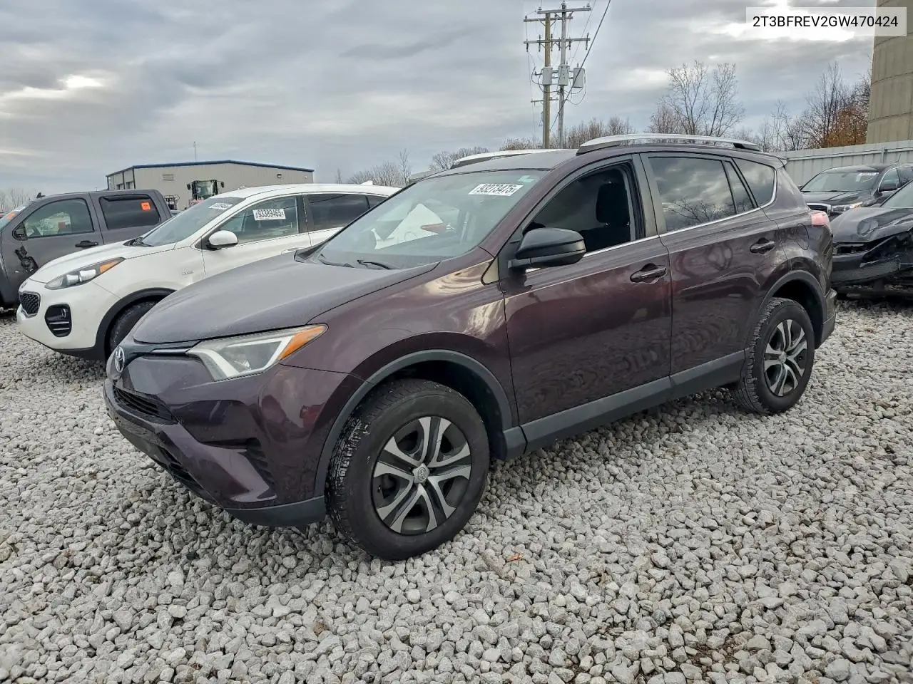 2T3BFREV2GW470424 2016 Toyota Rav4 Le