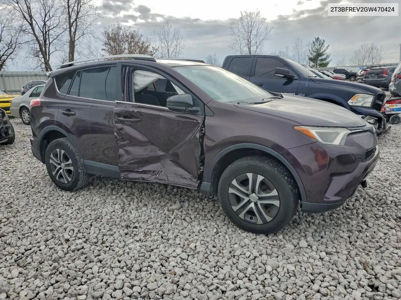 2T3BFREV2GW470424 2016 Toyota Rav4 Le