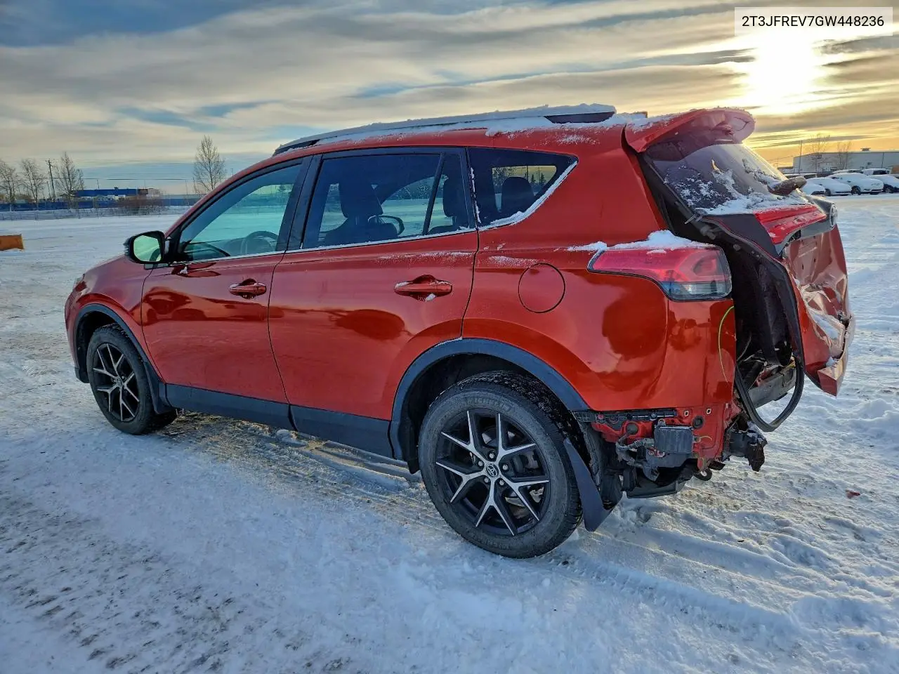 2T3JFREV7GW448236 2016 Toyota Rav4 Se
