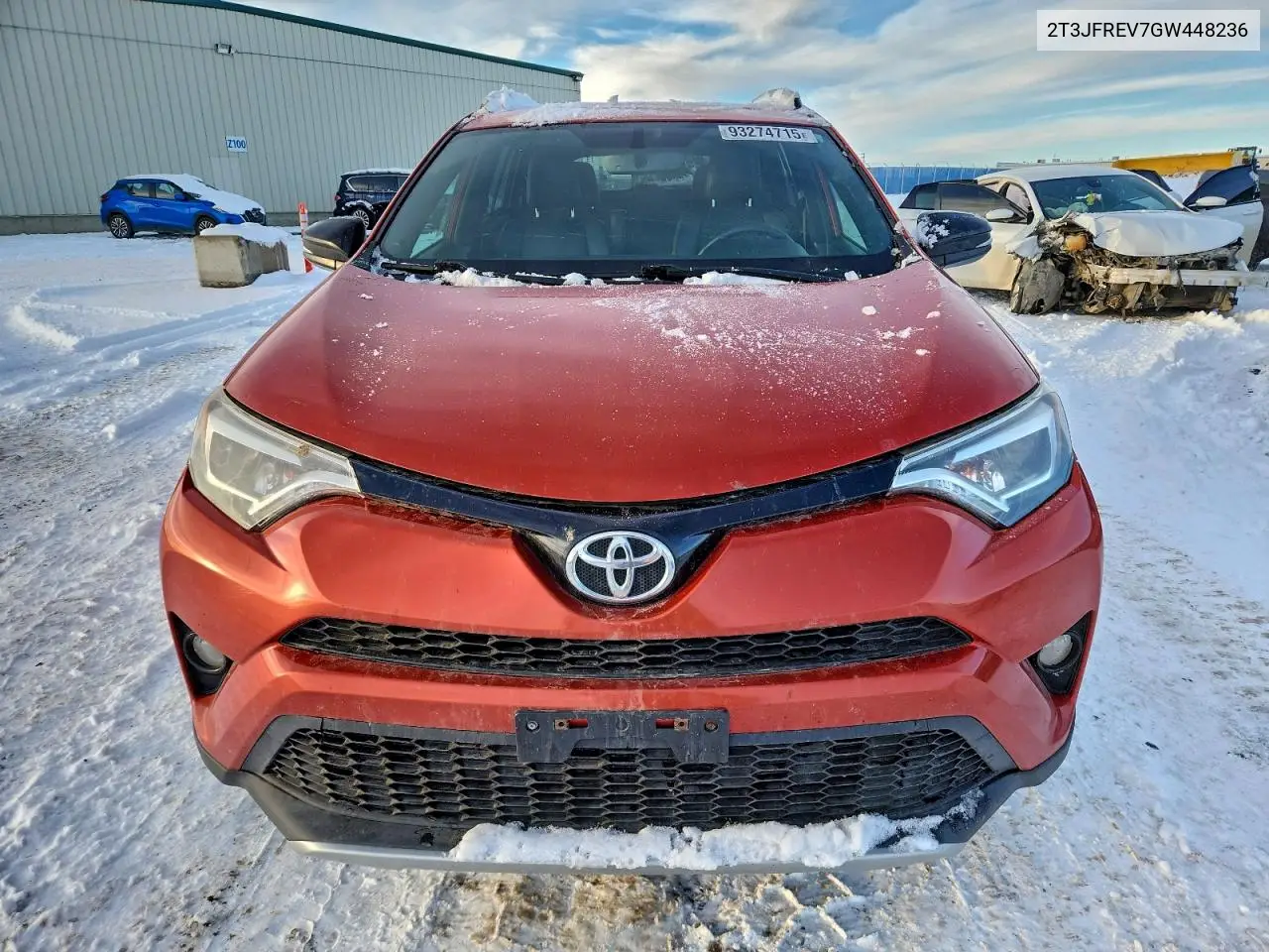 2T3JFREV7GW448236 2016 Toyota Rav4 Se