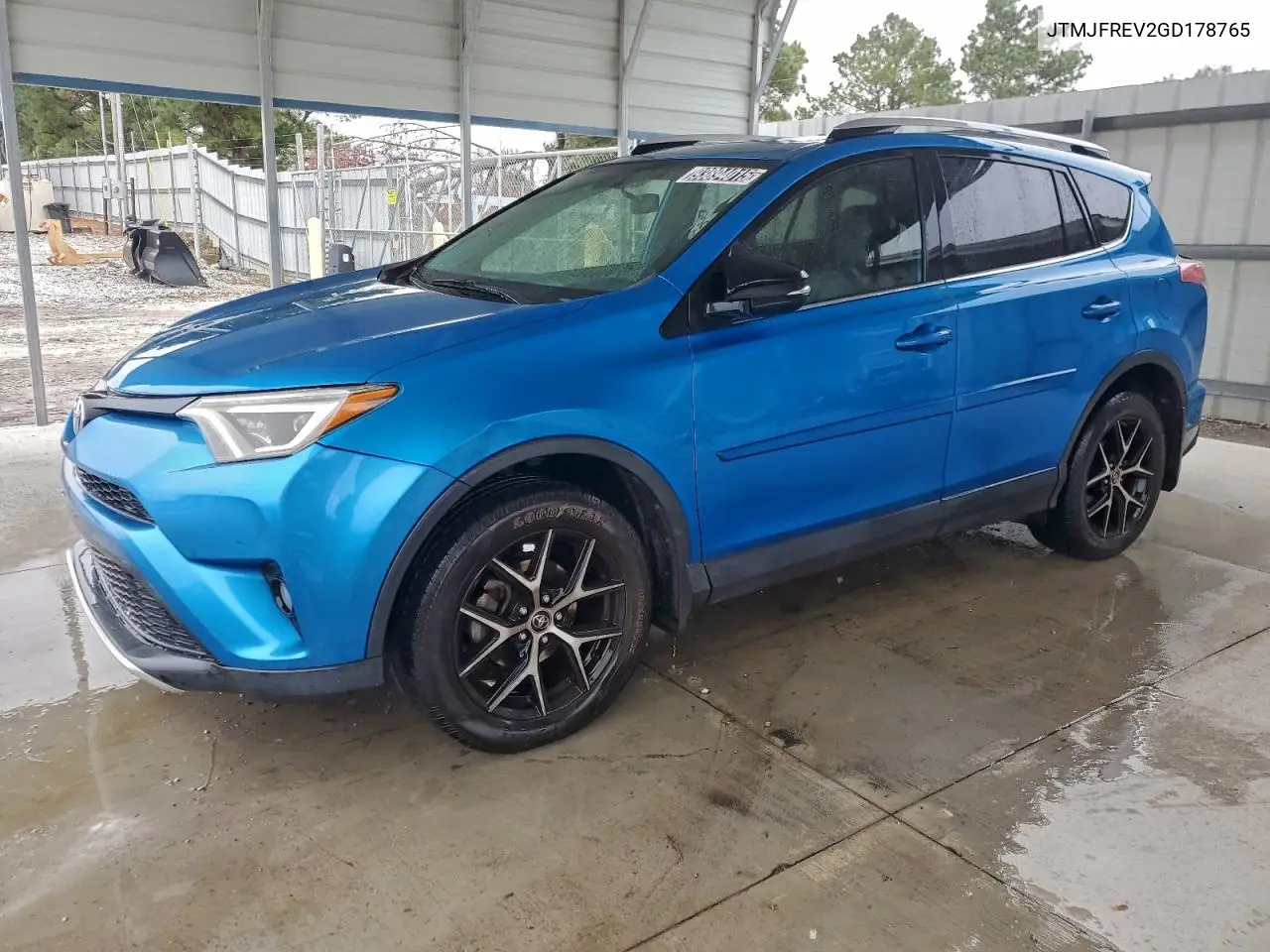 JTMJFREV2GD178765 2016 Toyota Rav4 Se