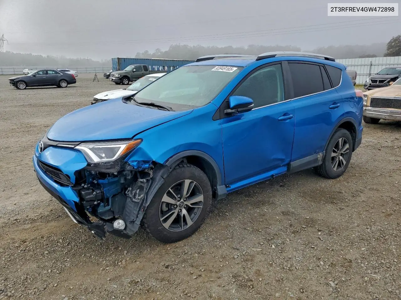 2T3RFREV4GW472898 2016 Toyota Rav4 Xle