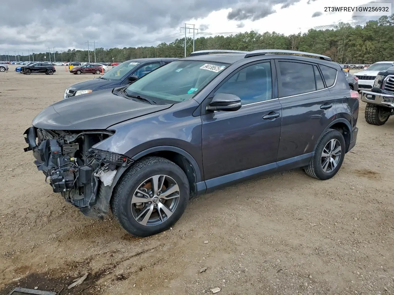 2T3WFREV1GW256932 2016 Toyota Rav4 Xle