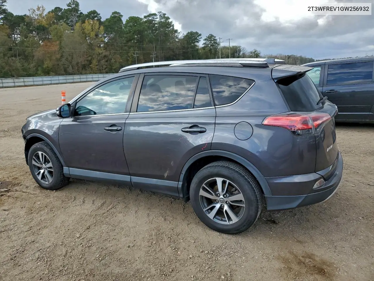 2T3WFREV1GW256932 2016 Toyota Rav4 Xle