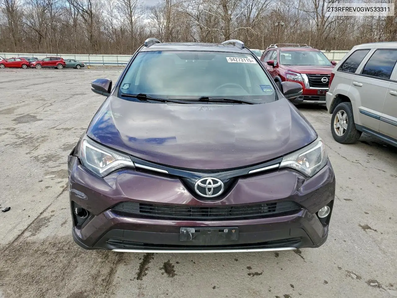 2T3RFREV0GW533311 2016 Toyota Rav4 Xle