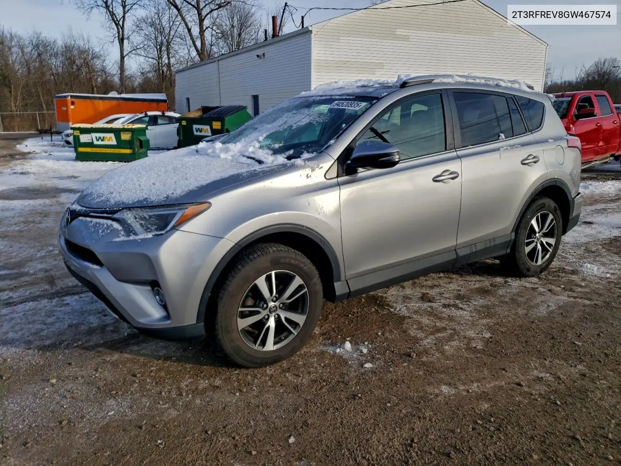 2T3RFREV8GW467574 2016 Toyota Rav4 Xle