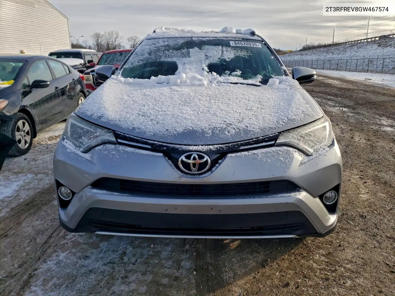 2T3RFREV8GW467574 2016 Toyota Rav4 Xle