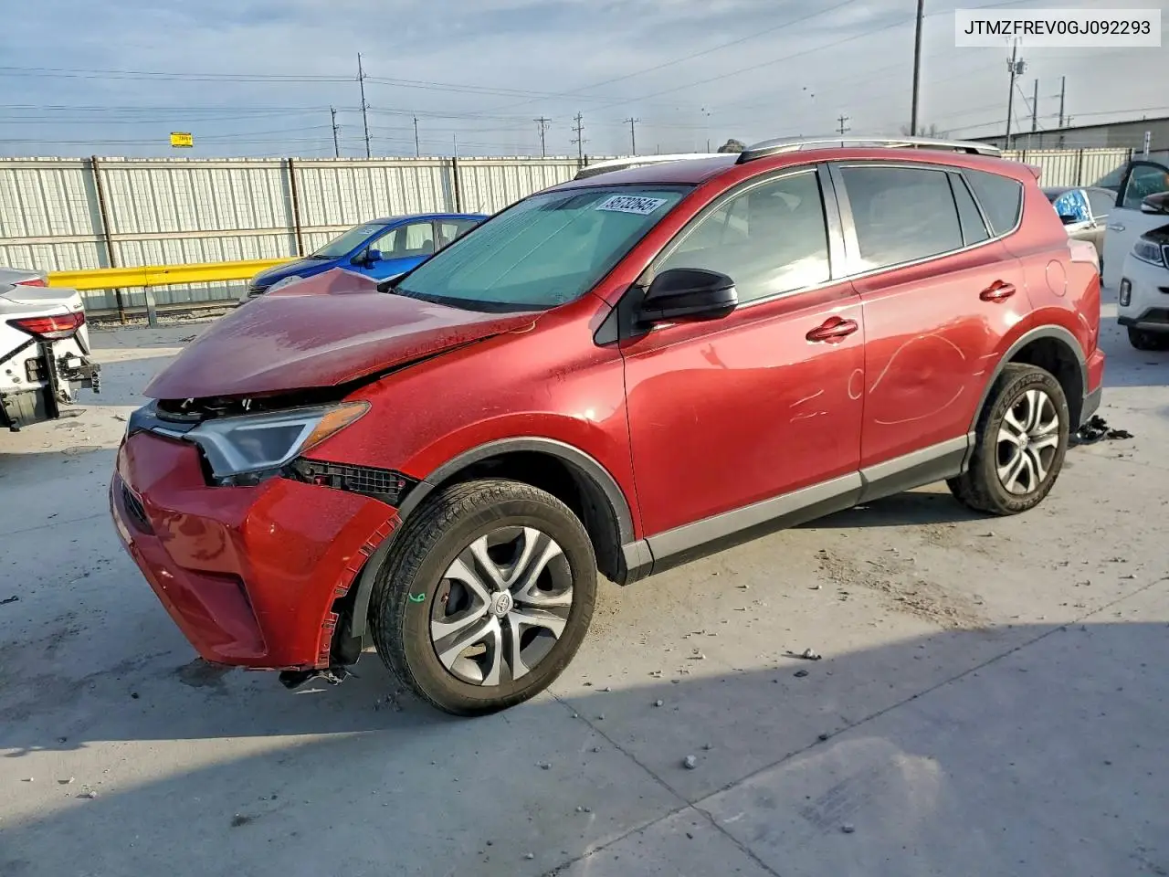 JTMZFREV0GJ092293 2016 Toyota Rav4 Le