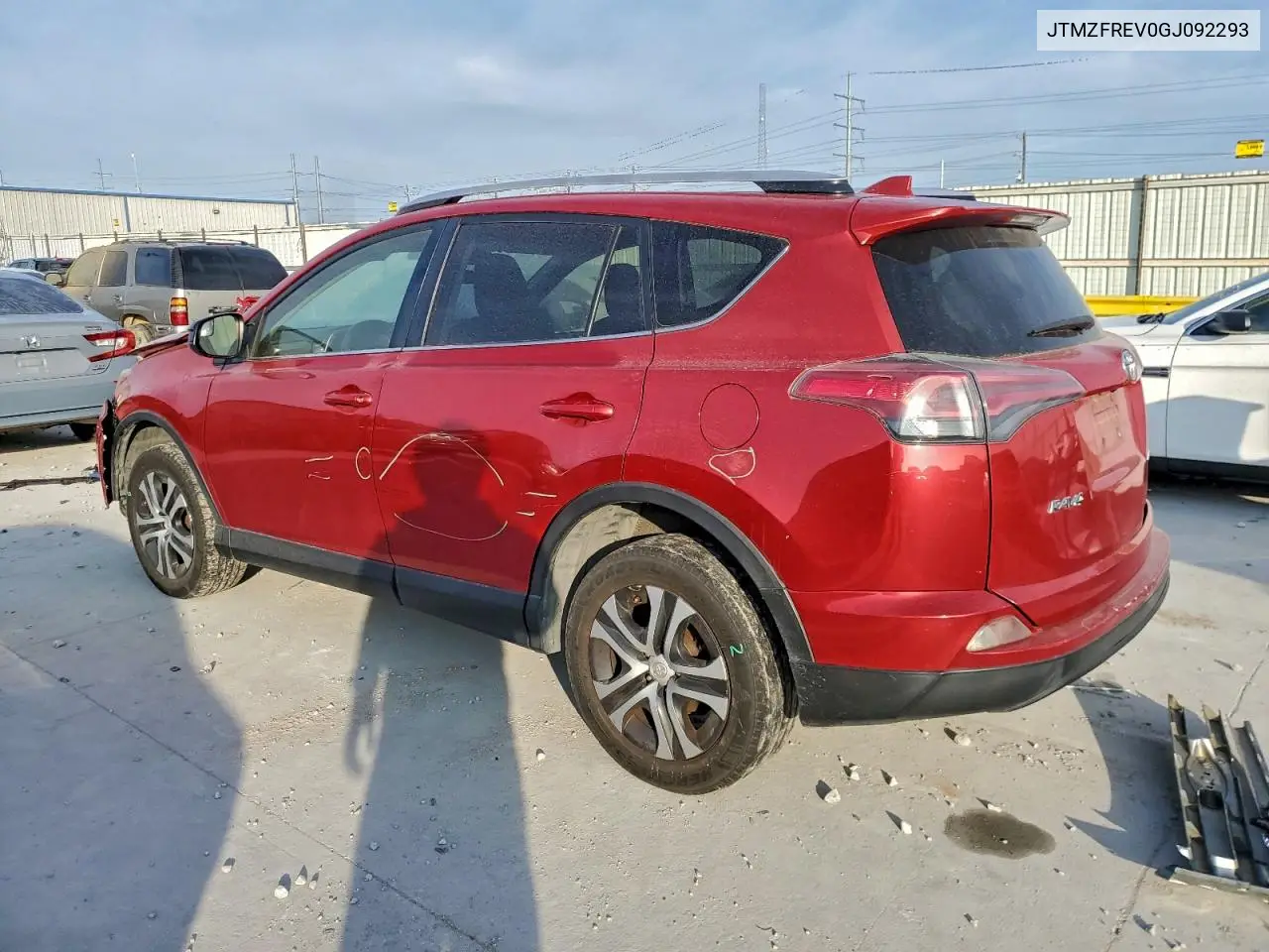 JTMZFREV0GJ092293 2016 Toyota Rav4 Le