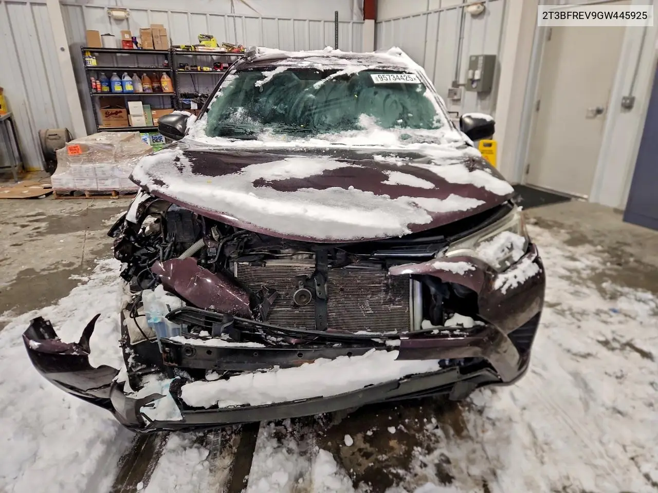 2T3BFREV9GW445925 2016 Toyota Rav4 Le