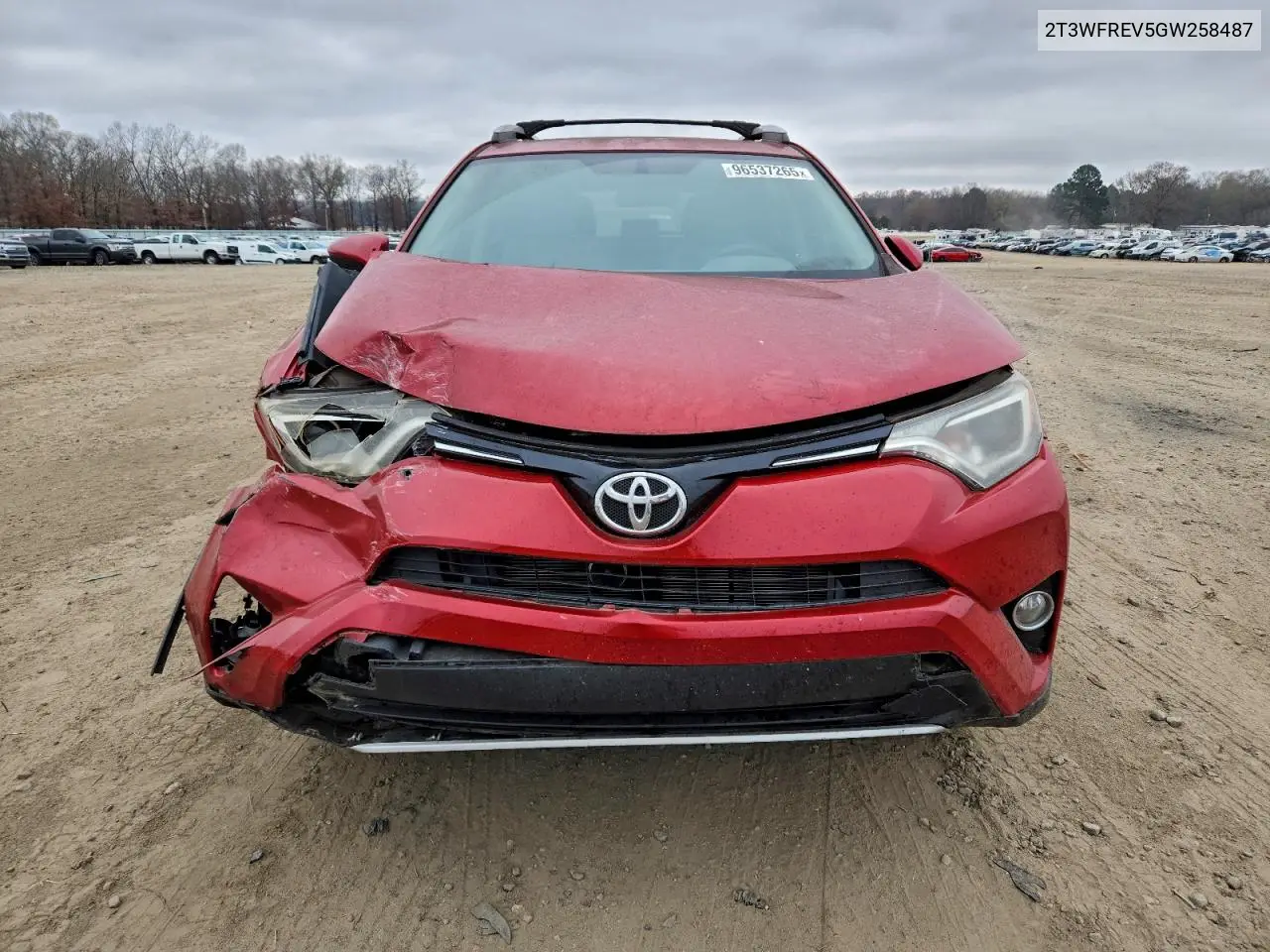 2T3WFREV5GW258487 2016 Toyota Rav4 Xle