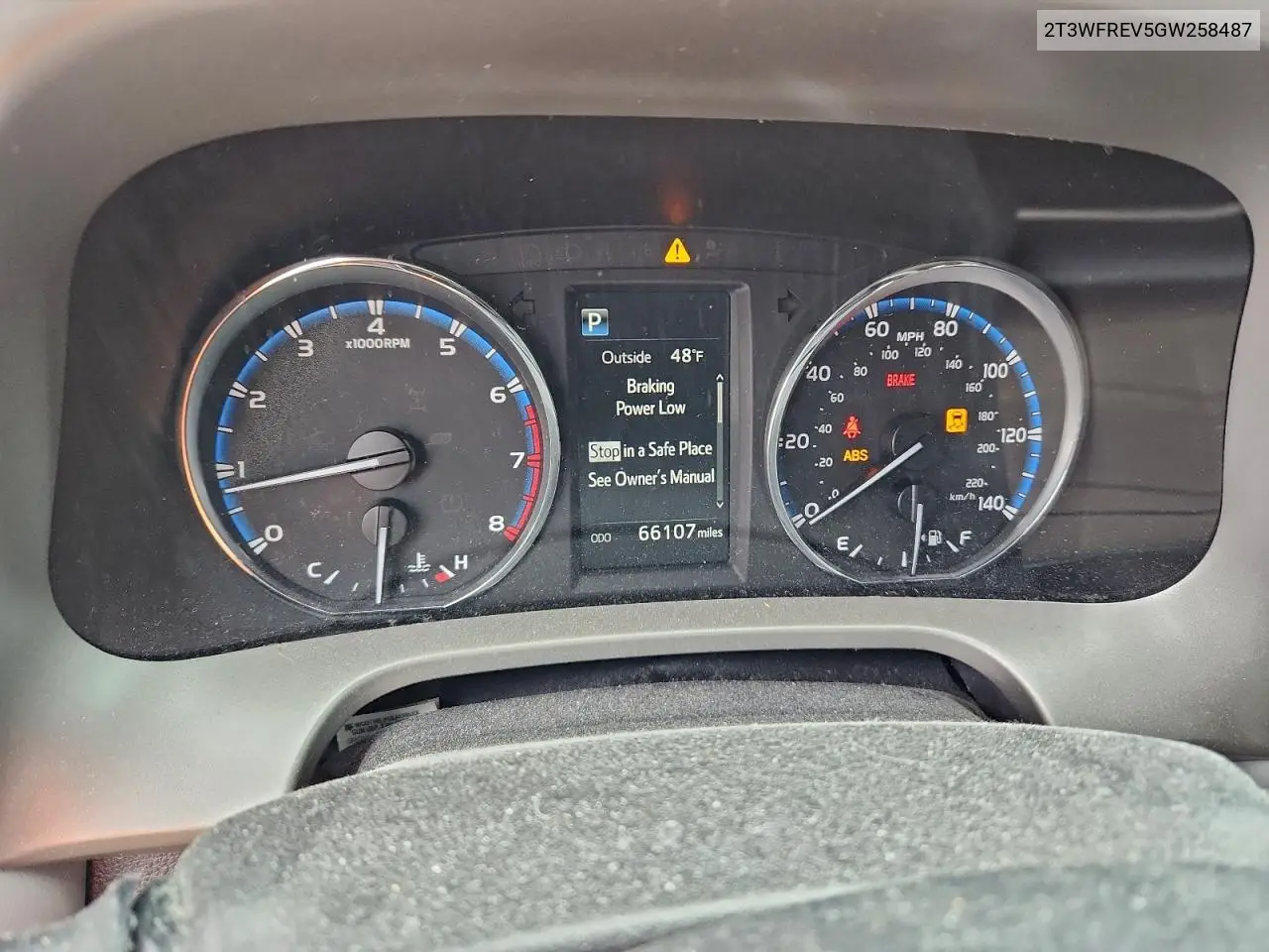 2T3WFREV5GW258487 2016 Toyota Rav4 Xle
