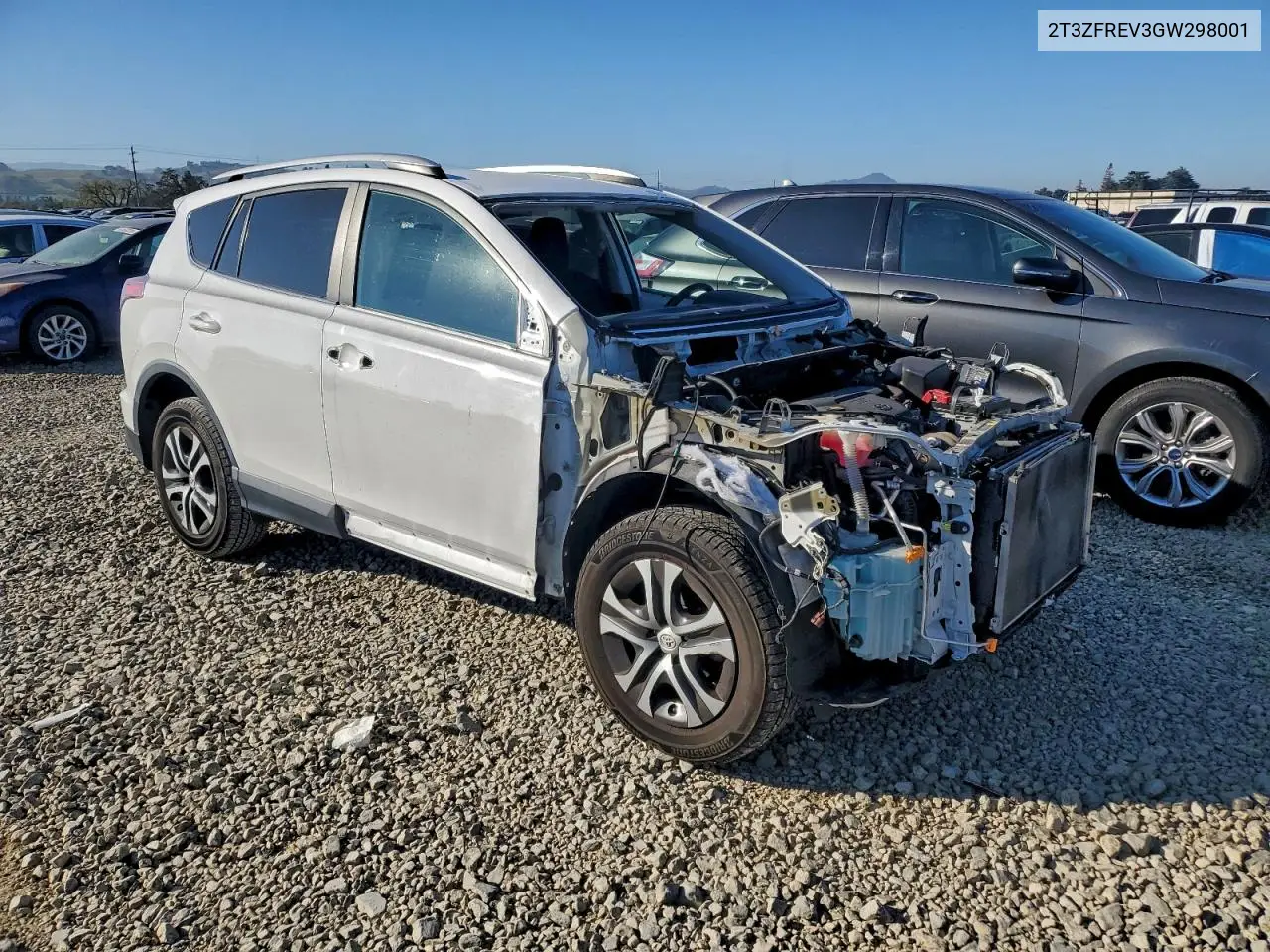 2T3ZFREV3GW298001 2016 Toyota Rav4 Le