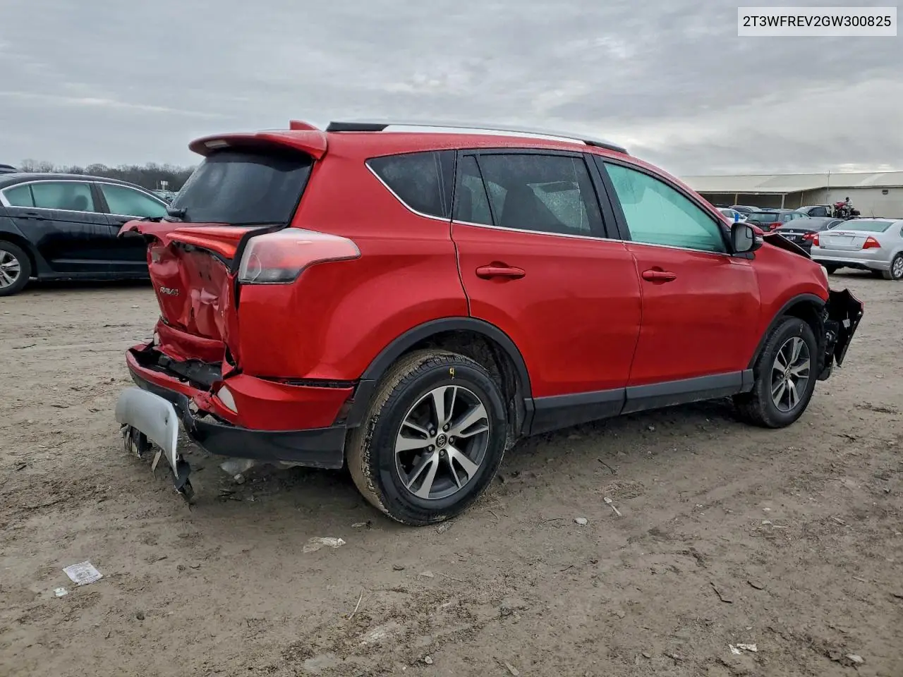 2T3WFREV2GW300825 2016 Toyota Rav4 Xle