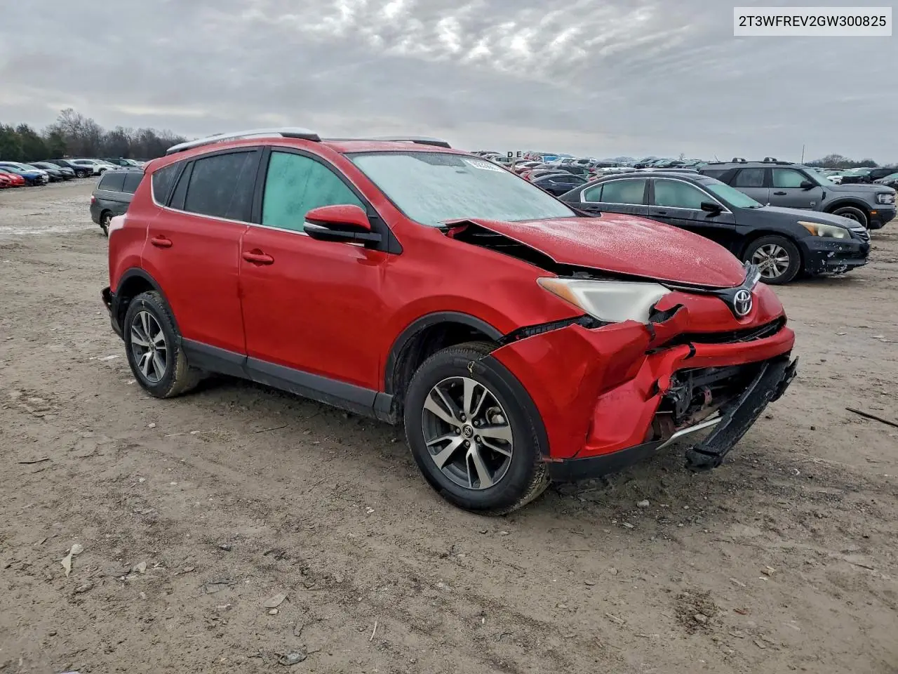 2T3WFREV2GW300825 2016 Toyota Rav4 Xle
