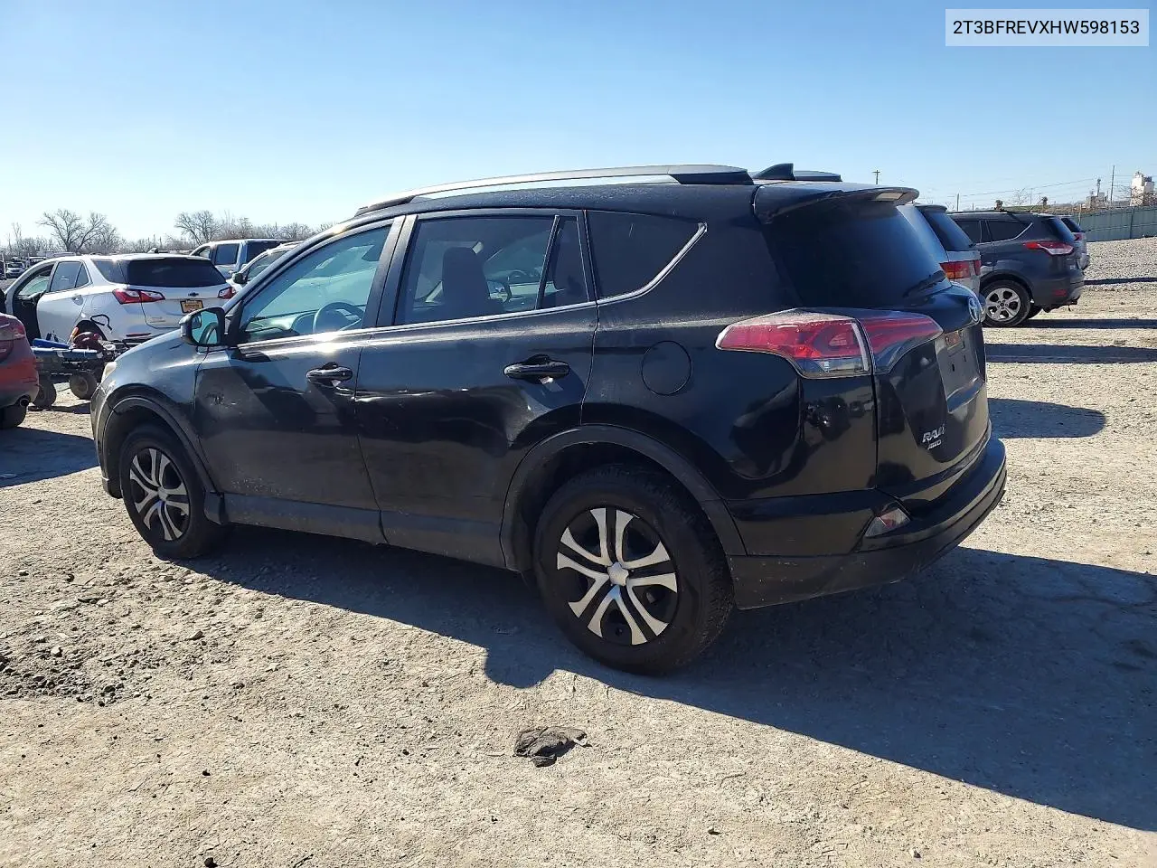 2T3BFREVXHW598153 2017 Toyota Rav4 Le