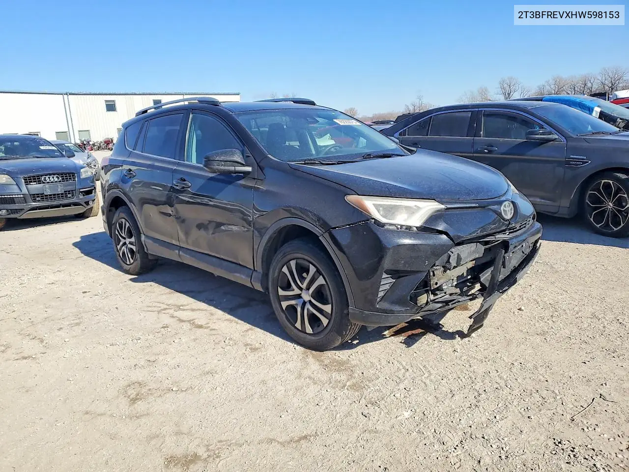 2T3BFREVXHW598153 2017 Toyota Rav4 Le