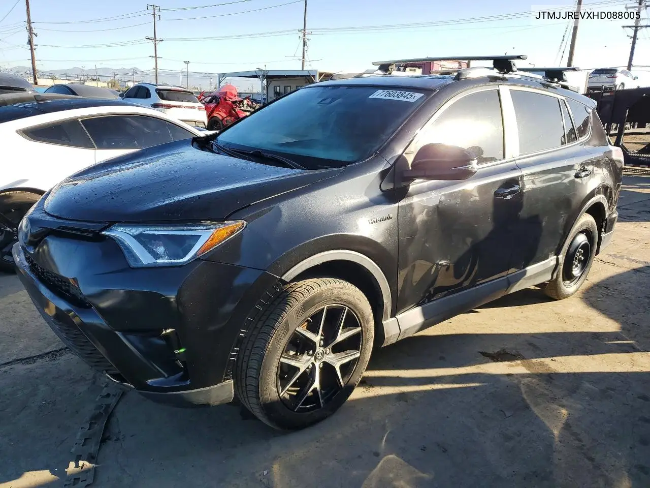 JTMJJREVXHD088005 2017 Toyota Rav4 Hv Se