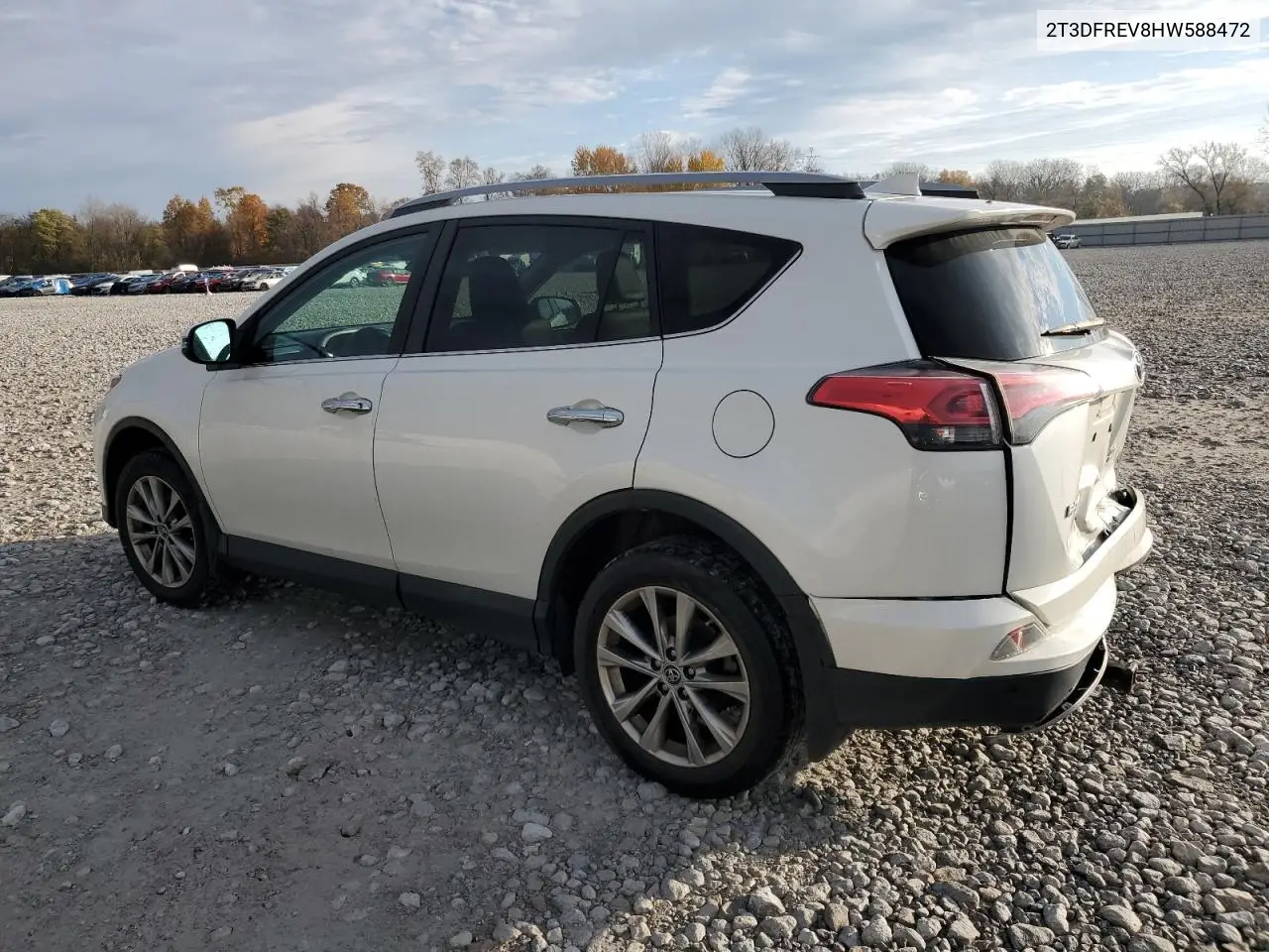 2T3DFREV8HW588472 2017 Toyota Rav4 Limited
