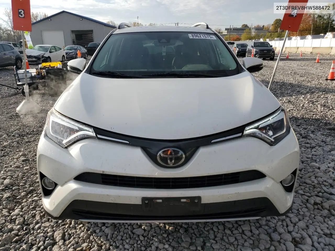 2T3DFREV8HW588472 2017 Toyota Rav4 Limited