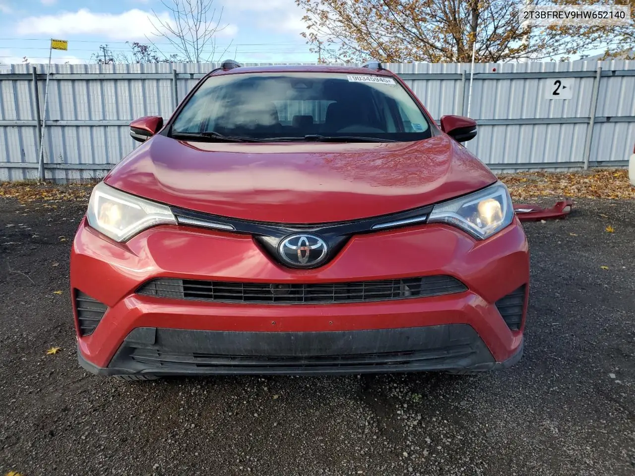 2T3BFREV9HW652140 2017 Toyota Rav4 Le