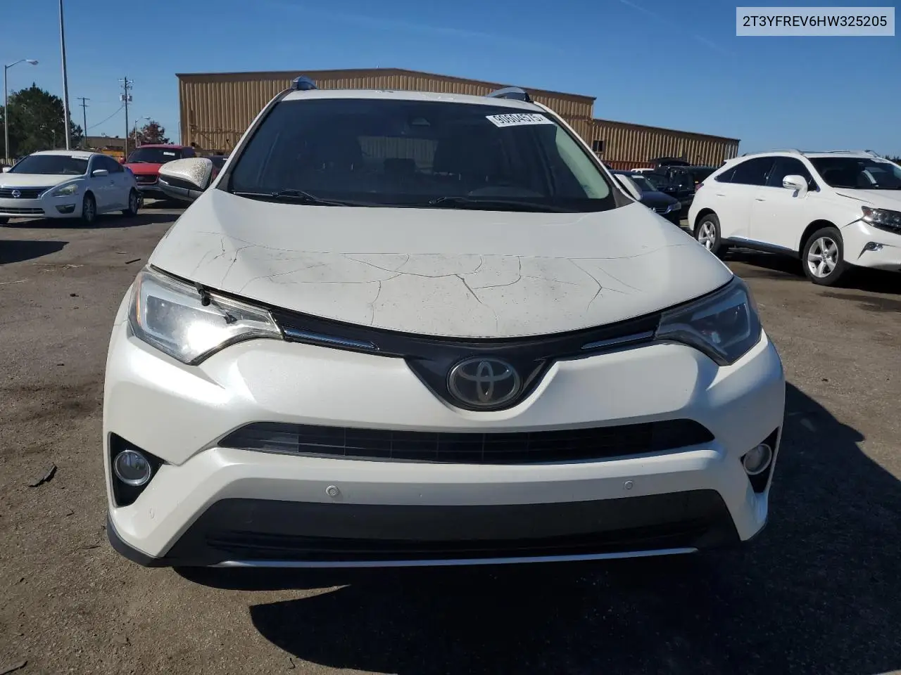 2T3YFREV6HW325205 2017 Toyota Rav4 Limited