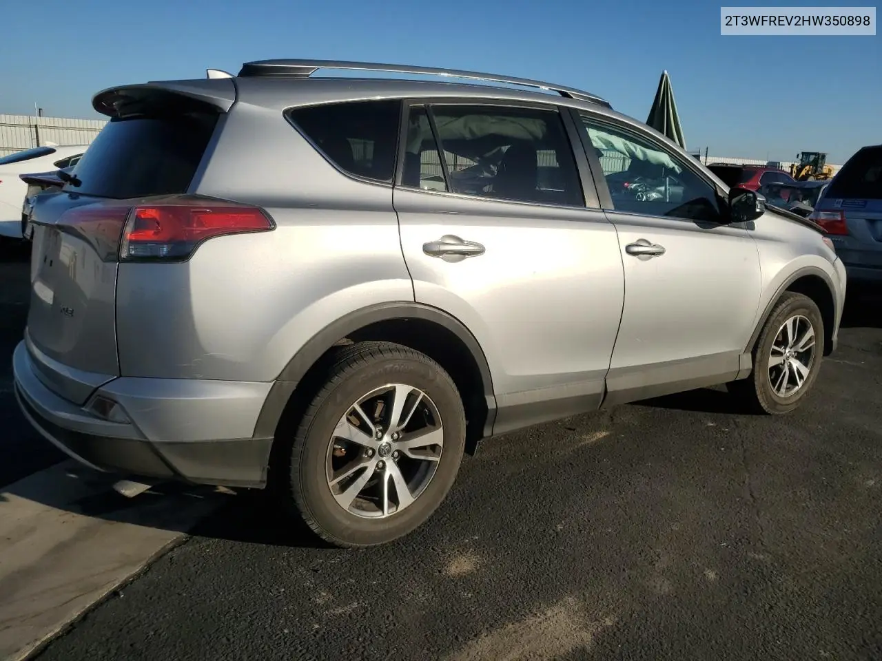 2T3WFREV2HW350898 2017 Toyota Rav4 Xle
