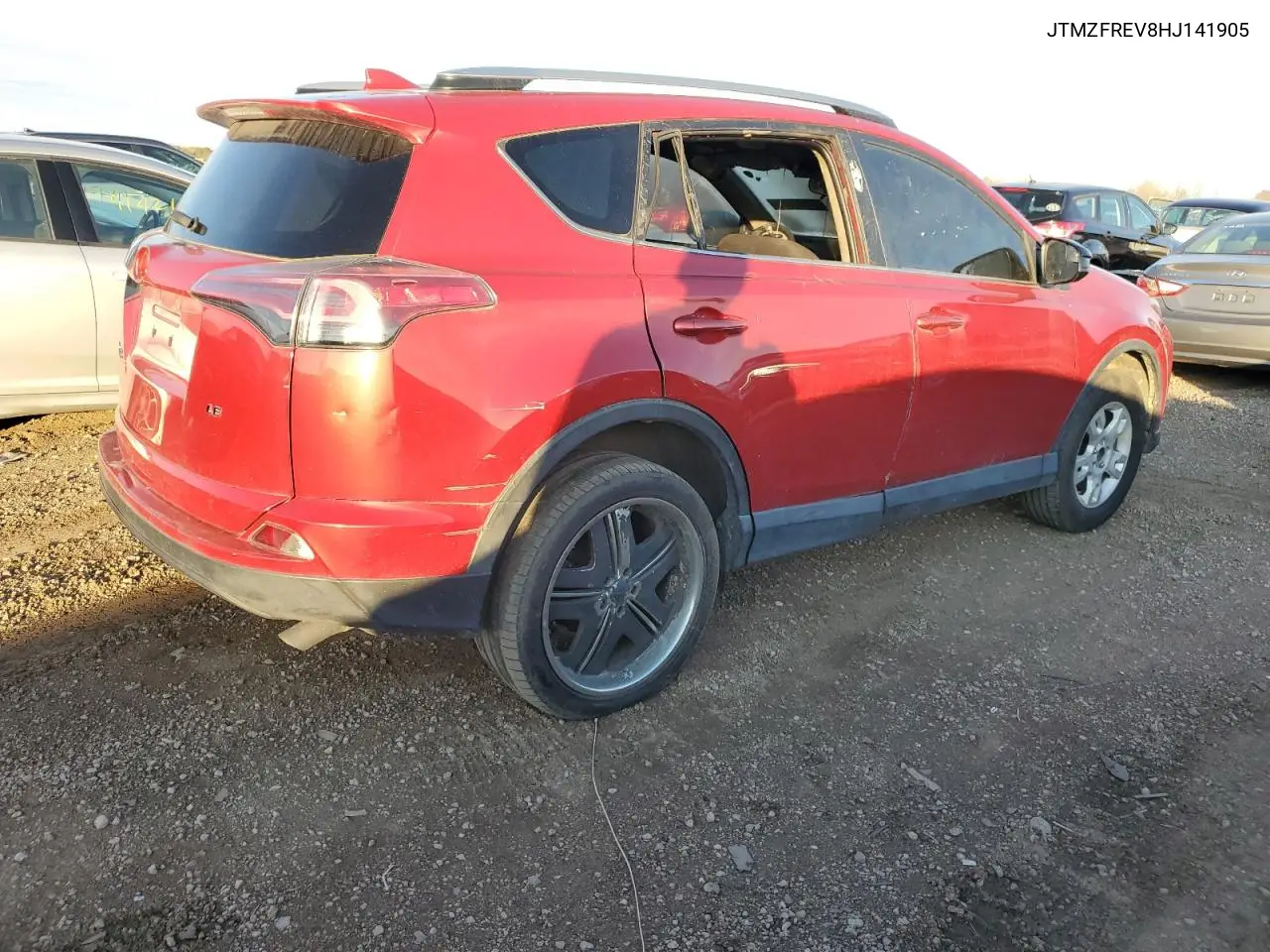 JTMZFREV8HJ141905 2017 Toyota Rav4 Le