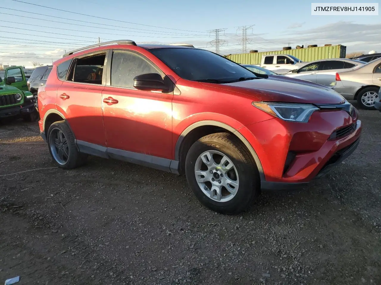 JTMZFREV8HJ141905 2017 Toyota Rav4 Le