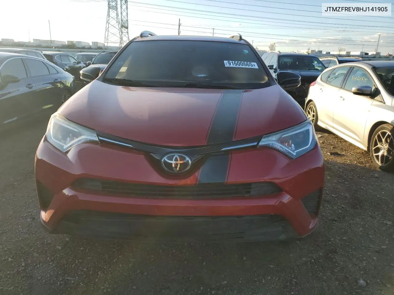 JTMZFREV8HJ141905 2017 Toyota Rav4 Le