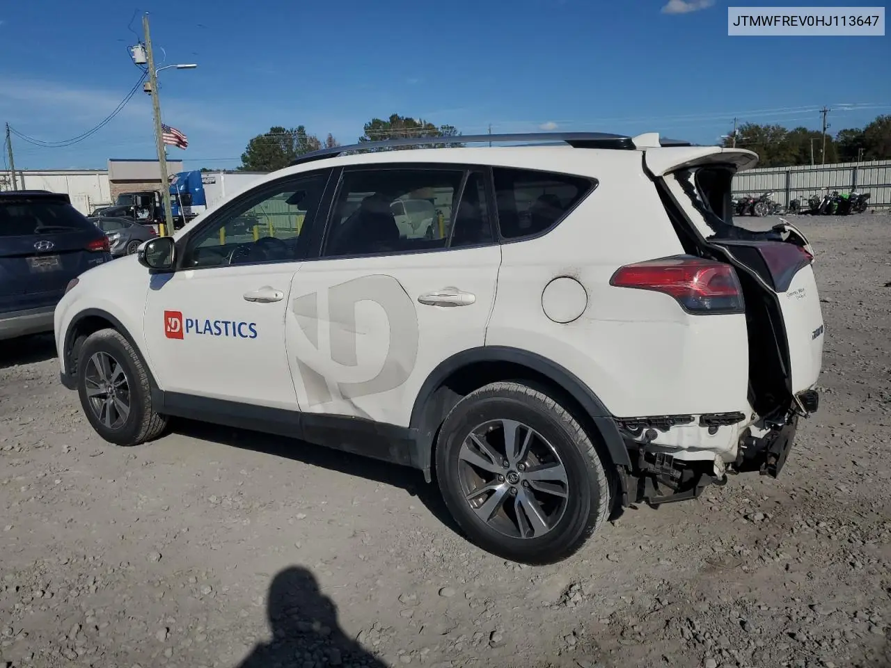 JTMWFREV0HJ113647 2017 Toyota Rav4 Xle