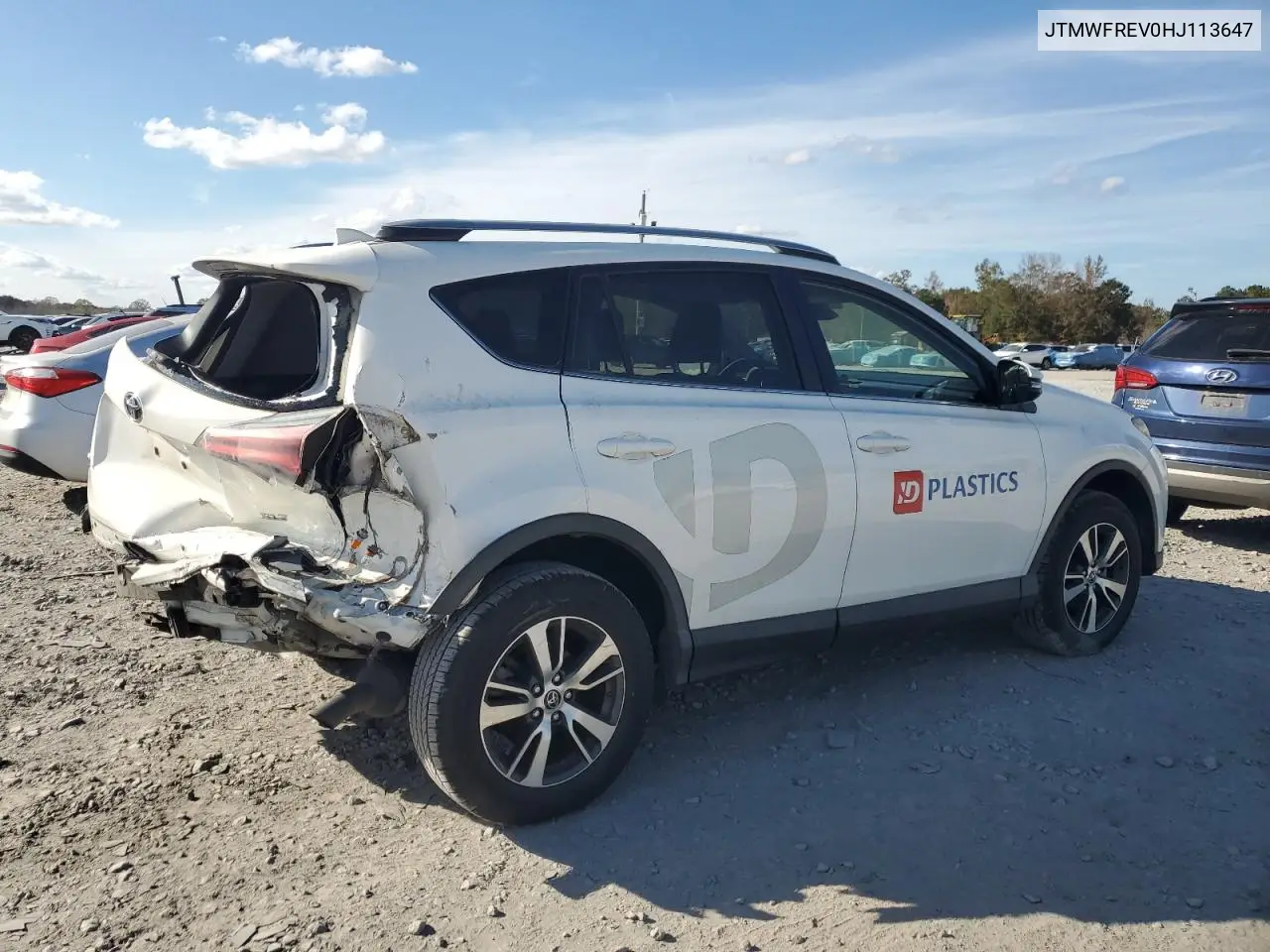 JTMWFREV0HJ113647 2017 Toyota Rav4 Xle