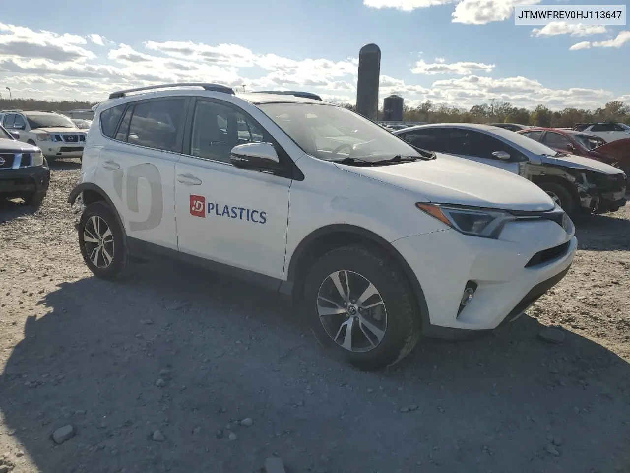 JTMWFREV0HJ113647 2017 Toyota Rav4 Xle