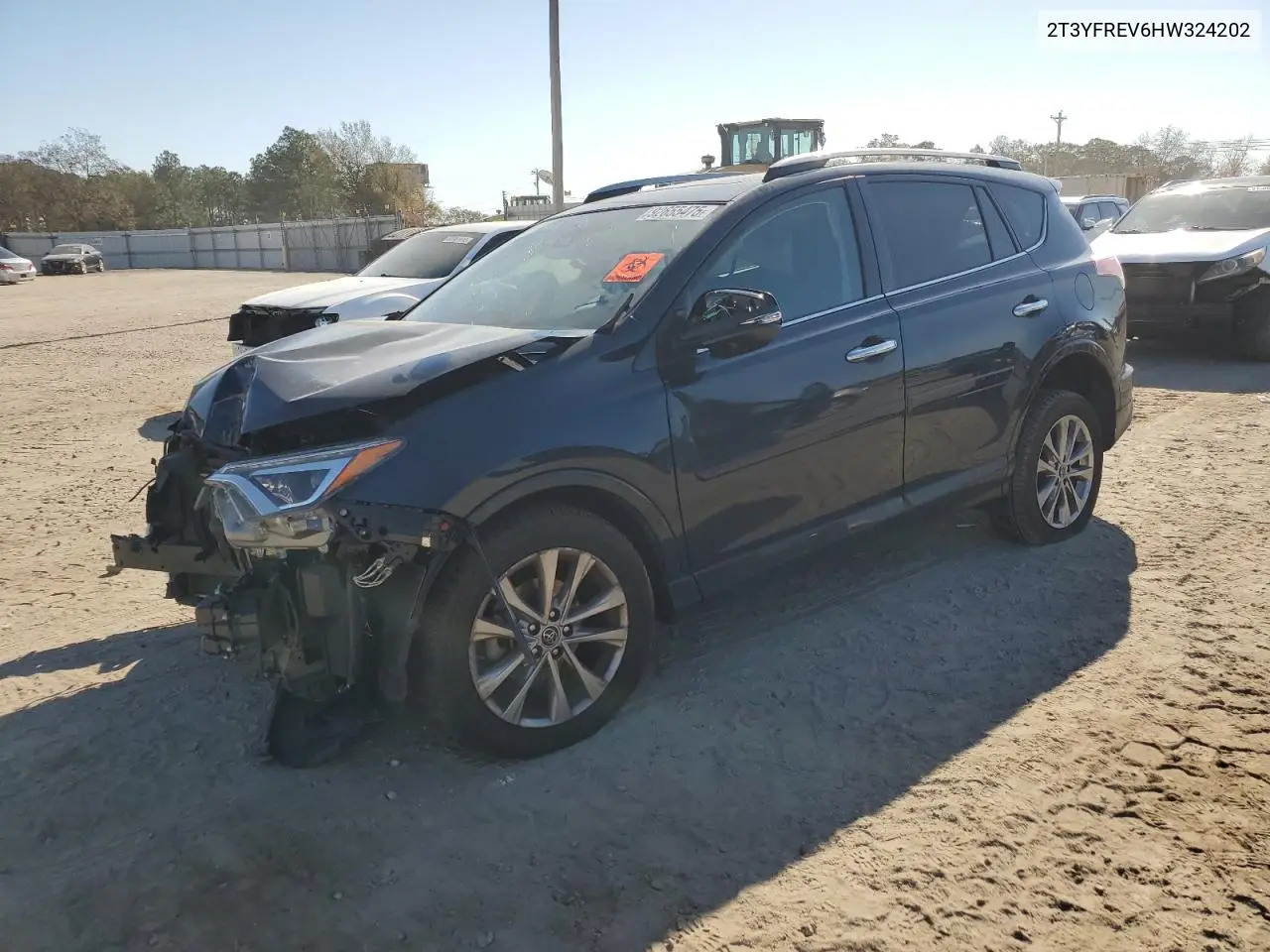 2T3YFREV6HW324202 2017 Toyota Rav4 Limited