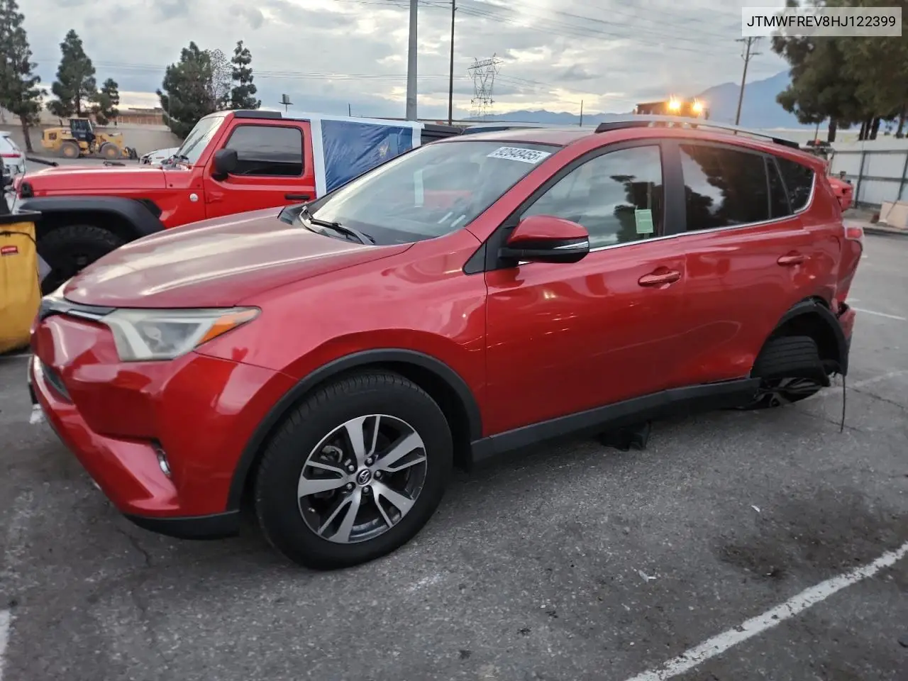 JTMWFREV8HJ122399 2017 Toyota Rav4 Xle