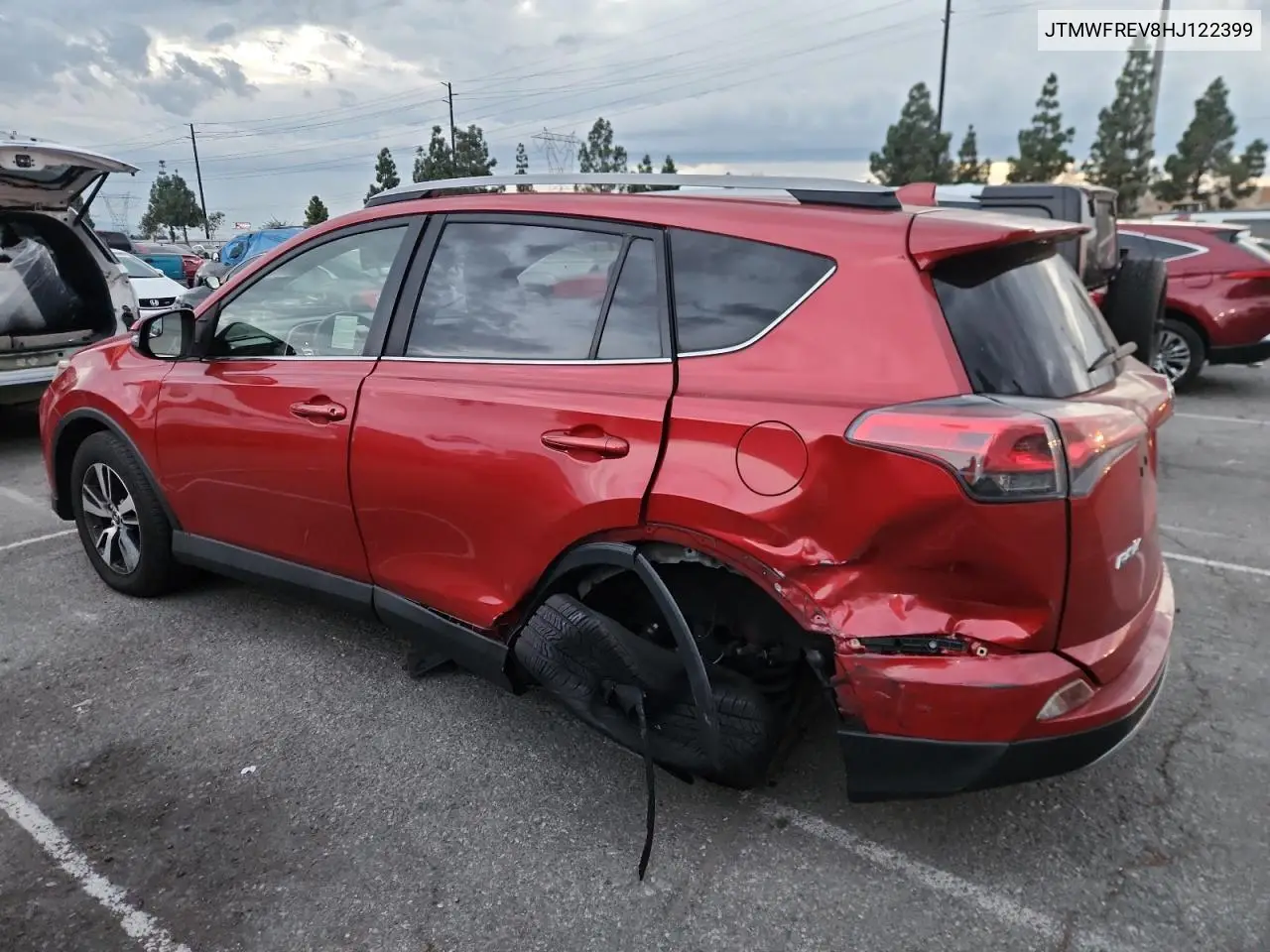 JTMWFREV8HJ122399 2017 Toyota Rav4 Xle