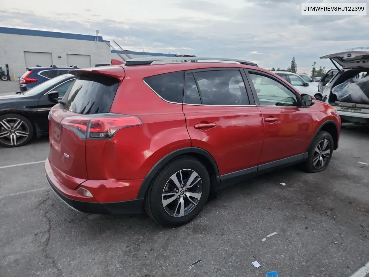 JTMWFREV8HJ122399 2017 Toyota Rav4 Xle
