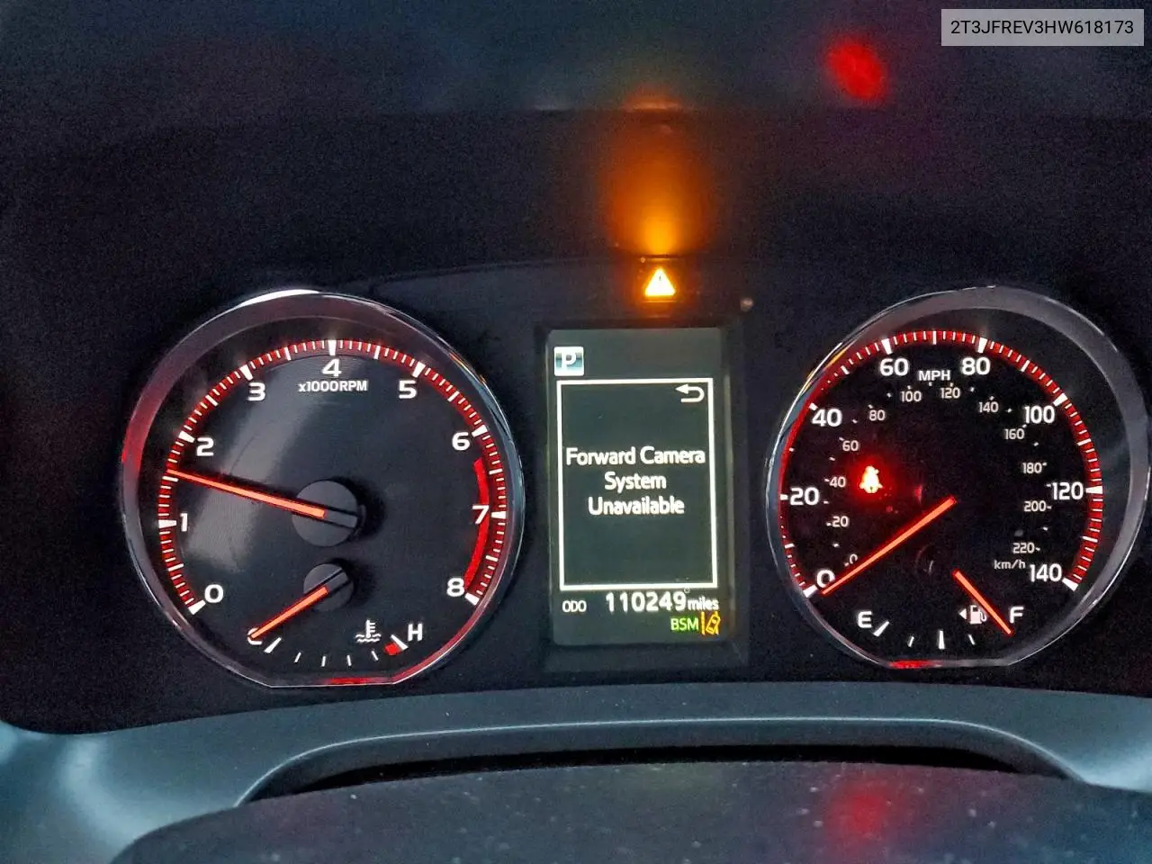 2T3JFREV3HW618173 2017 Toyota Rav4 Se
