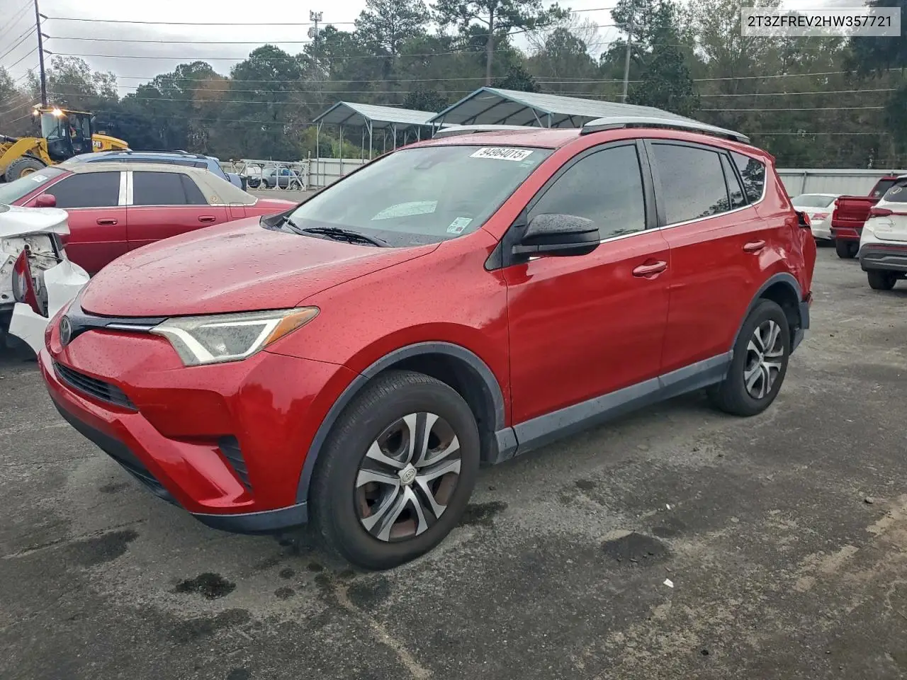 2T3ZFREV2HW357721 2017 Toyota Rav4 Le